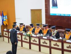 Universitas negeri Lampung Menggelar Ujian Promosi Gelar Doktor (S3)