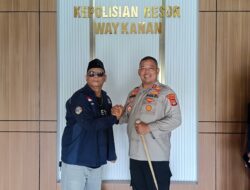DPC AWPI Waykanan audiensi dengan Kapolres