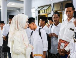 Bupati Nanda Indira Resmi Lepas Peserta Perlombaan Muktamad RMI Tingkat Provinsi Lampung