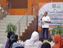 Bupati H.Riyanto Hadirin Acara Pisah Sambut Kajari Pringsewu