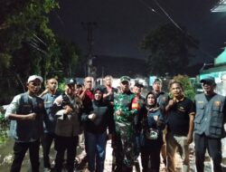 Babinsa kelurahan Nusantara Kodim410-01 /PJG Gelar Patroli Jalan kaki