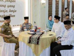 Gubernur Rahmat Mirzani Djausal,  Menghadiri Acara Silaturahim dan Buka Puasa Bersama di Mapolda Lampung