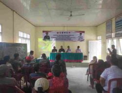 TMMD Kodim 0421/Lampung Selatan Gelar Sosialisasi Wawasan Kebangsaan, Perkuat Peran Linmas Jaga Stabilitas Desa