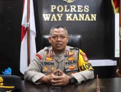 Satu Lagi Tahanan Polres Way Kanan yang Melarikan Diri Berhasil Ditangkap