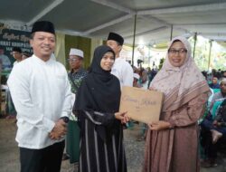 BUPATI PRINGSEWU HADIRI SAFARI RAMADHAN DAN NGOPI SERASI DI PEKON PUJIHARJO