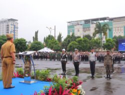 Pemasangan Tanda Operasi Jadi penanda Dimulai Operasi Kesehatan Krakatau 2026