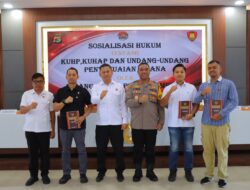Sosialisasi Hukum Di Gelar Kabidkum Polda Lampung Ingatkan Resiko Salah Prosedur