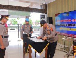AKBP Yonirizal khova Resmi Jabat Waka Polresta Bandarlampung