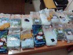POLDA Lampung Gagalkan Penyeludupan 17.29 kg Sabu di Bakau heni Disimpan dalam Ban Serep