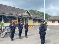 Batalyon A.Pelopor Satuan Brimob Polda Lampung Gelar Apel Siaga