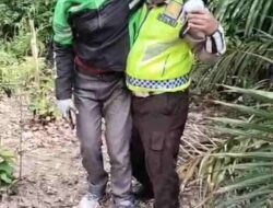 Gerak Cepat Satlantas Polres Way Kanan Evakuasi Korban Kecelakaan Saat Operasi Ketupat Krakatau 2026