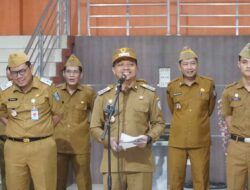 Pemkab Pringsewu Gelar Apel Dan Halal Bilhalal Idulfitri