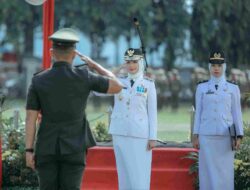 Wagub Jihan Nurlela Jadi Insfektur Upacara Peringatan Hari Jadi Propinvinsi Lampung Ke- 62