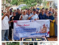 Irham  DJafar Reses DiLamtim Serap Aspirasi  Warga dan Bagikan Beras