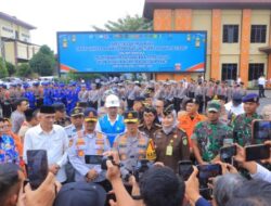 Kapolda Lampung Pimpin Apel Gelar Pasuka Operasi Ketupat 2026.