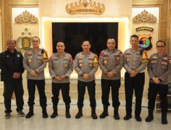 Kapolda Lampung Terima Tim S upervisi Msbes Polri.