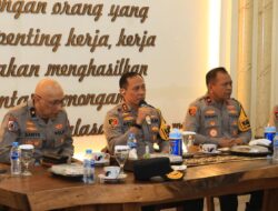 Kapolda Lampung Sambut Tim wasops Ketupat 2026,Itwarsum Polri,Tegasjsn Kesiapan Maksimal Pengaman Arus Mudik dan Balik