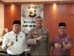 Sekda Grib Jaya Lampung Apresiasi Wakapolres Lampung Selatan.