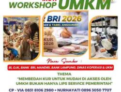 DPW PWDPI Lampung Gelar Workshop UMKM Fokus Akses kredit KUR
