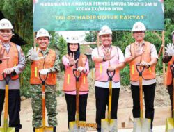 Ground Breaking Jembatan Perintis Garuda Perkuat Akses dan Konektivitas Masyarakat Desa Sukaraja