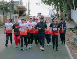 Gubernur Rahmat Mirzani Djausal Bersama Masyarakat Berolahraga dalam Ajang Bertema “Justice Run”