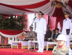 Pemkab Pringsewu Gelar Upacara  Peringatan  Hari Jadi Ke -17 Kabupaten Pringsewu