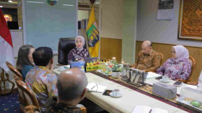 Wagub Jihan Nurlela Terima Kunjungan Organisasi Lingkungan Internasional EDF