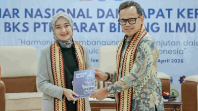 Wagub Jihan Nurlela Jadi Narasumber Seminar Nasional BKS PTN  Dii Unila