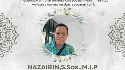 Kabar duka Kabid Humas Kominfo Way Kanan, Nazairin, S.Sos., M.I.P., tutup usia 55 tahun