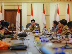 Gubernur Rahmat Mirzani Djausal Pimpin Rapat Pembahasan Arah Kebijakan Pendidikan di Provinsi Lampung