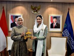 Wagub Jihan Nurlela Gelar Pertemuan dengan Wamen Perdagangan Dyah Roro Esti di Jakarta