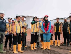 Wagub Jihan Nurlela Tinjau Langsung Progres Pembangunan Sekolah Rakyat di Kawasan Kota Baru, Lampung Selatan