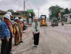 Wagub Jihan Nurlela Lakukan Groundbreaking Ruas Jalan Bandar Jaya-Mandala di Lampung Tengah