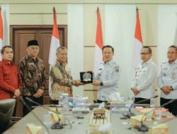 Sekdaprov Marindo Kurniawan Terima Kunjungan Pimpinan Ombudsman RI Fikri Yasin dan Jajaran Perwakilan Ombudsman Lampung