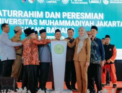 Wagub Jihan Nurlela Dampingi Mendikdasmen Abdul Mu’ti Resmikan Kampus Universitas Muhammadiyah Jakarta