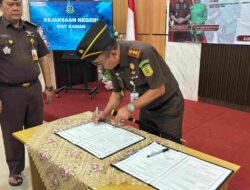 Rotasi Jabatan di Kejari Way Kanan, Mahmuddin Mahan Tekankan Profesionalitas