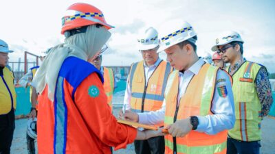 Sekdaprov Marindo Kurniawan Tinjau pembangunan Sekolah Rakyat di Kawasan Kota Baru