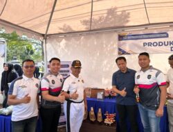 Partisipasi pada Bazar Produk Warga Binaan, Telur Ayam dan Roti Produksi Lapas Way Kanan Laris Terjual.