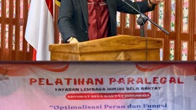 Advocat  Bela Rakyat Indonesia Pelatihan Paralegal  Batch ke  IV