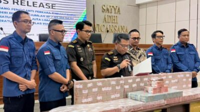 Pulihkan KeuanganNegara,Kejaksaan Eksekusi Uang Pengganti 7,8 M Perkara Tol Terpeka.