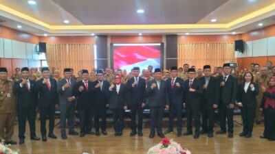 Wabup Agus Suranto Tekankan Merit Sistem ,kepada 9 Pejabat baru dilantik.