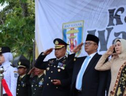 Kapolres Way Kanan Hadiri Upacara Peringatan HUT Ke – 27 Kabupaten Way Kanan