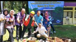 Ketum Bustami Zainuddin Letakkan Batu Pertama Pembangunan Gedung Sekretariat IKA FKIP