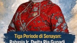 Tiga periode di Senayan Rahasia Dwita Ria Gunadi Tetap di Cinta Masyarakat Lampung.