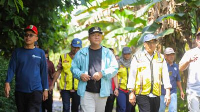 Wabup Pesawaran Dampingi Tim Kementerian PUPR Tinjau Calon Lokasi Sekolah Rakyat