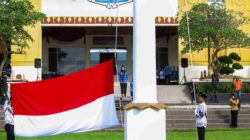 Semangat Bangun Pendidikan Nasional,Pemkab Pesawaran Gelar Upacara Hardiknas