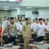 Gubernur Rahmat Mirzani Djausal Hadirin Pelantikan DPD Apdesi Merah Putih Propinsi Lampung