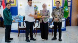 Wagub Jihan Nurlela Serahkan Bantuan Kemanusiaan Pemprov Lampung kepada Wabup Tapanuli Selatan