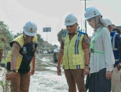 Wagub Jihan Nurlela Lakukan Groundbreaking Perbaikan Jalan Provinsi Ruas Pattimura Kota Metro