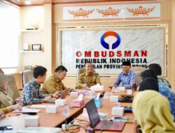 Bupati Pringsewu Beraudiensi Dengan Ombudsman RI Perwakilan Lampung